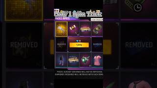 Free Fire New Fist Skin Only 1 Spin Trick 😮💥#shorts #ytshorts #freefire #freefireevent