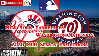 July 23 2020 new york yankees vs. washington nationals | mlb season
opening day predictions the show 20 subscribe & turn on notifications
if you l...