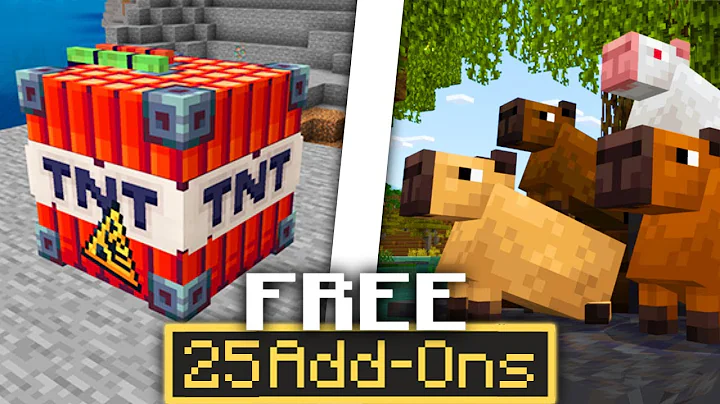 Ranking Every FREE Addon On The Minecraft Marketplace (Bedrock/MCPE)