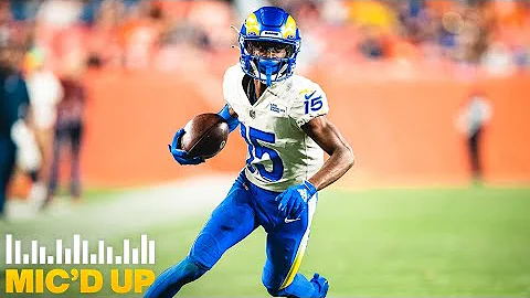 "Boy You Fast!" Rams WR Tutu Atwell Mic'd Up for R...