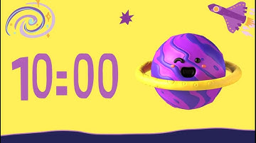 10 Minute Science/Space Theme Timer with Music
