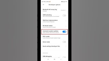 How to enable automatic system updates setting #shorts