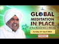 Global meditation in place with sant rajinder singh ji maharaj apr 21  2024