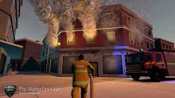 Flashing Lights Kickstarter - Firefighter Gameplay