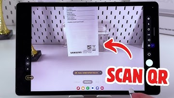 How to Scan QR Codes on Samsung Galaxy Tab S10+ 5G
