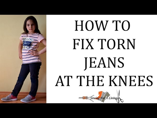 How to Mend: How to Patch a Hole in Jeans or Pants