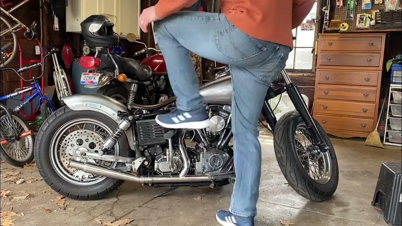 Kick start shovelhead YouTube