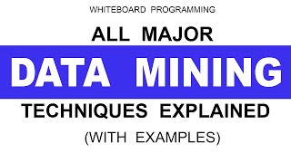 All Major Data Mining Techniques Explained With Examples screenshot 3
