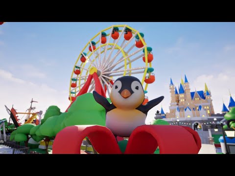 10 Penguen Lunaparkta - Eğlenceli Şarkı