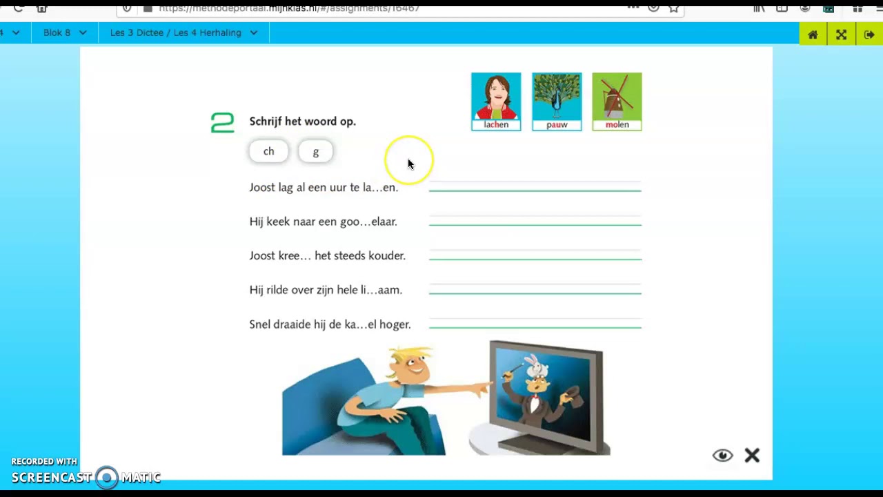 Spelling op maat | groep 4 | blok 8 | les 4 - YouTube
