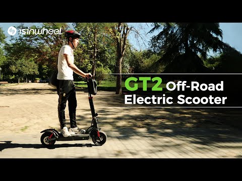 isinwheel® GT2 Trottinette électrique tout terrain 800W pour adultes et  adolescents