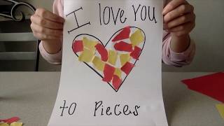 Kid Crafts with Kids' Clubhouse (I Love you to Pieces)