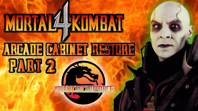 Mortal Kombat 4 Quan Chi Arcade Cabinet Poster for Sale by