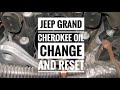 Jeep Grand Cherokee WK2 3.0L Eco Diesel Oil Change and Oil Life Reset