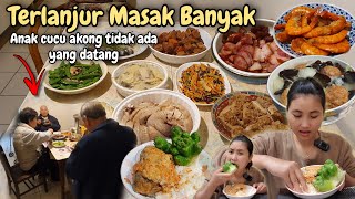 KASIHAN AKONG‼️ TERLANJUR MASAK BANYAK ANAK CUCUNYA TIDAK ADA YANG DATANG⁉️