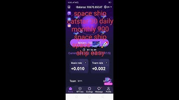 CATSTAR space ship 30 ships daily easy way |Space ship 900 monthly |cat |Catstar withdrawal usdt |