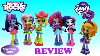 My Little Pony Equestria Girls Rainbow Rocks Minis Review Happy Magic Toys