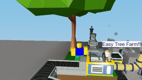 Easy Automatic Tree Farm In Islands!!! (Islands)