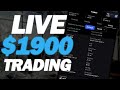 Live Trading S&amp;P500 x USOIL Scalping Strategy Elliott Wave