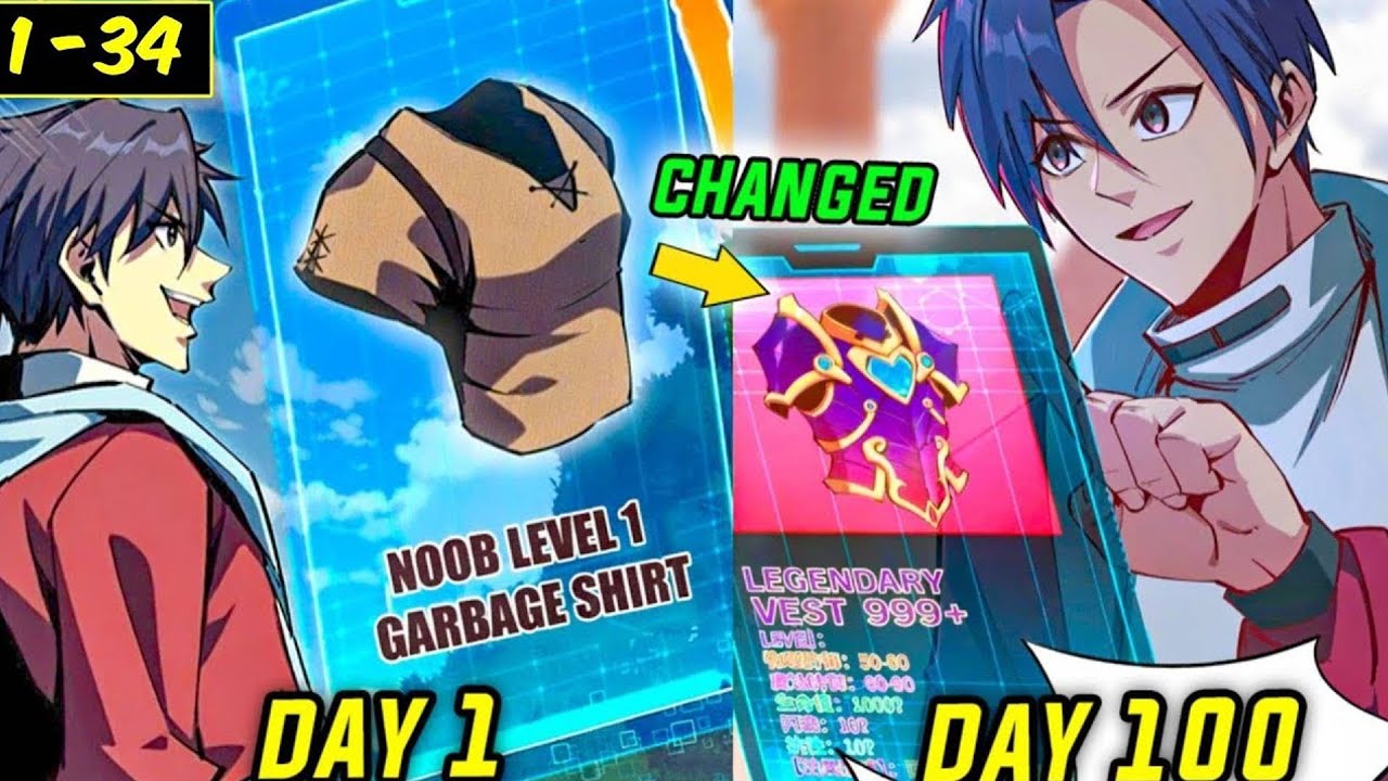 (1–34) He Can Upgrade Anything to Its Max Level Instantly | manhwa recap