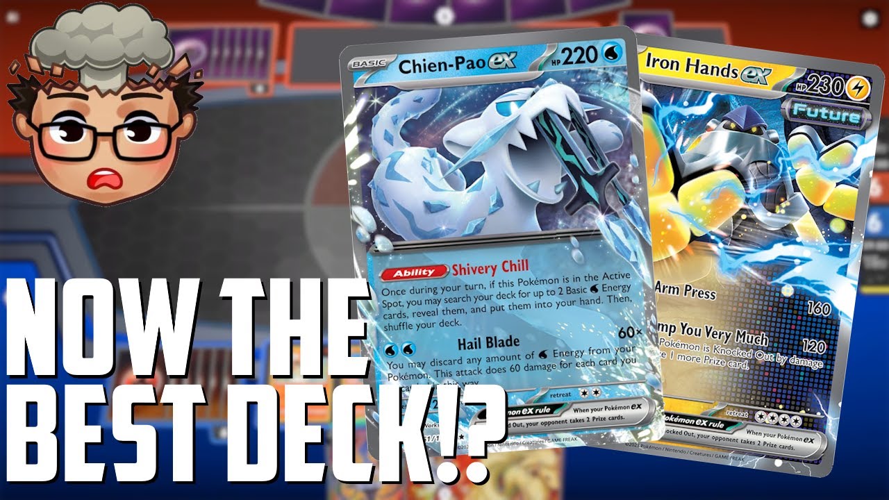 Chien-Pao ex got EVEN STRONGER with Iron Hands ex! - (Pokemon TCG Deck List + Matches)