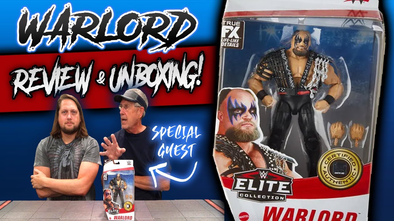 The Warlord Mattel Elite Unboxing & Review! With Special Guest My Dad!