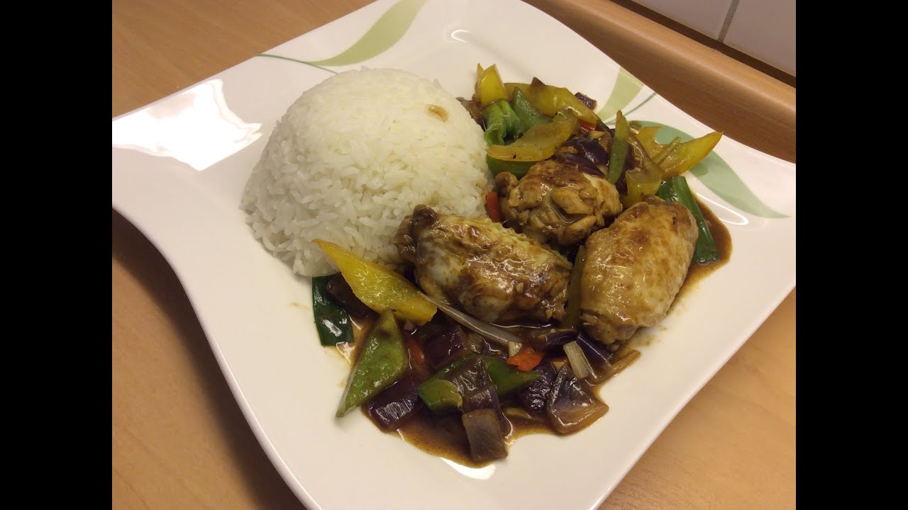 Episode 26- Chicken Wings with Black Bean Sauce serve with Rice