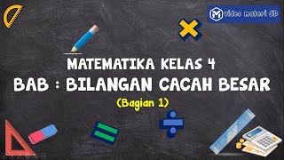 Video Pembelajaran Matematika Kelas 4 Kurikulum Merdeka -- Bilangan Cacah Besar Bagian 1