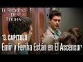 Emir y Feriha están en el ascensor - El Secreto De Feriha Capítulo 13