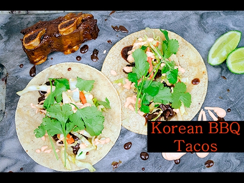 Korean Galbi Short Rib Tacos with Jicama Slaw | For the Love of TACOS!