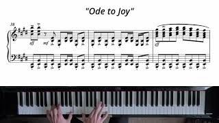 Beethoven's 9th Symphony BUT ON PIANO sheet music video