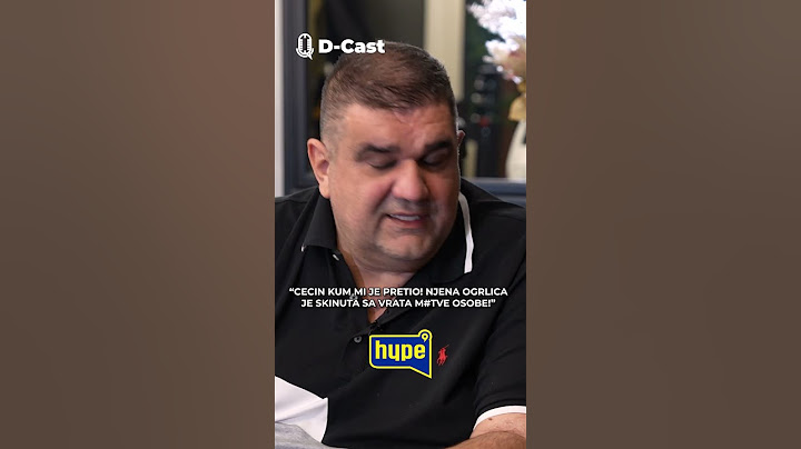 Saša Mirković o pretnjama Cecinog kuma | DCAST #hypetv #sasamirkovic #ceca #dejandragojevic