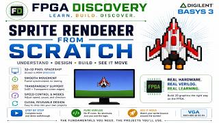 FPGA VGA Sprite Renderer in Verilog | How Sprites Really Work