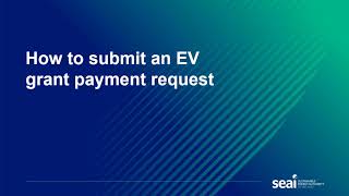 How to submit a grant payment request