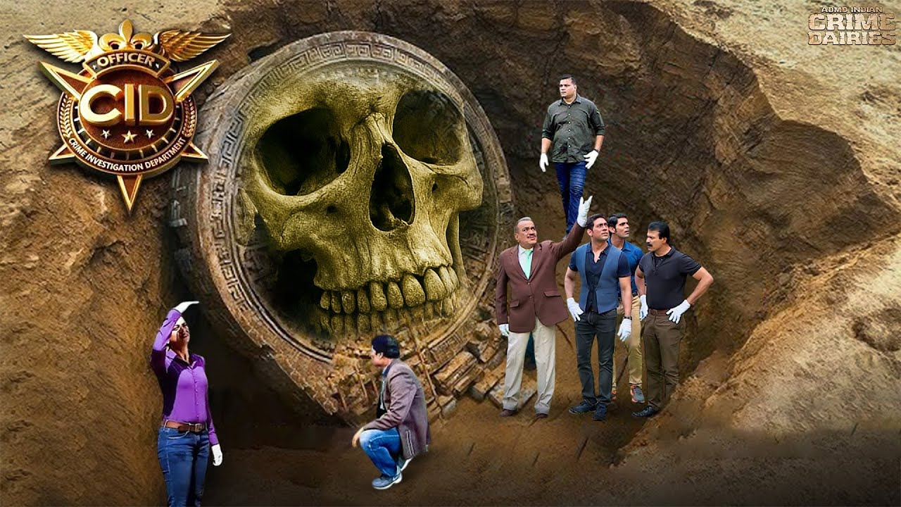 खुदाई में निकला विशाल नर मुंड , दुनिया हिल गई  |  CID - सी आई डी