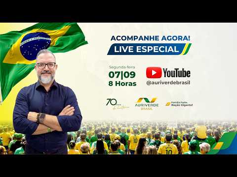 Jornal da Auri Verde Brasil – Alexandre Pittoli - Especial 70 Anos e Av. Paulista – 07/09/2026