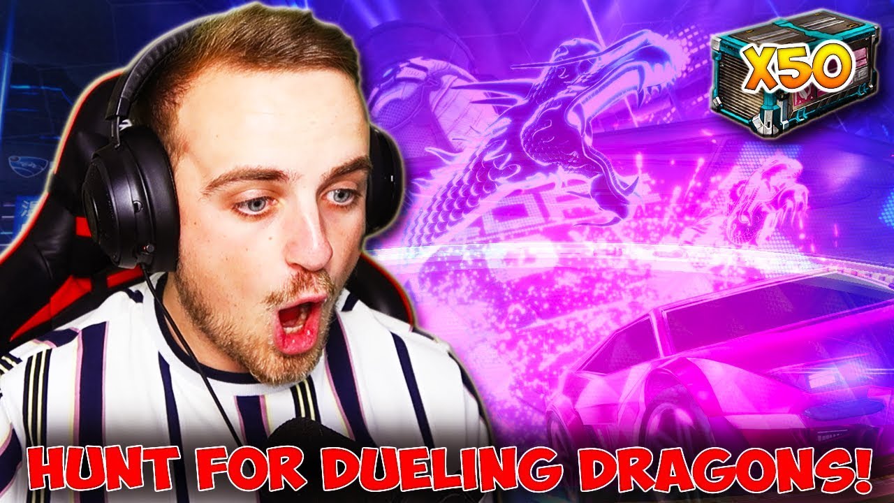 Can we FINALLY get Dueling Dragons? - Rocket League Crate Bucket List + Trade Ups!