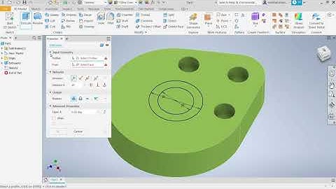 Autodesk Inventor 2021 Tutorial for Beginners Exercise 14