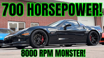 DYNO RESULTS! LMR built 700HP C6 Z06 | LS7 H/C/I, High Compression,Full Exhaust, E85!