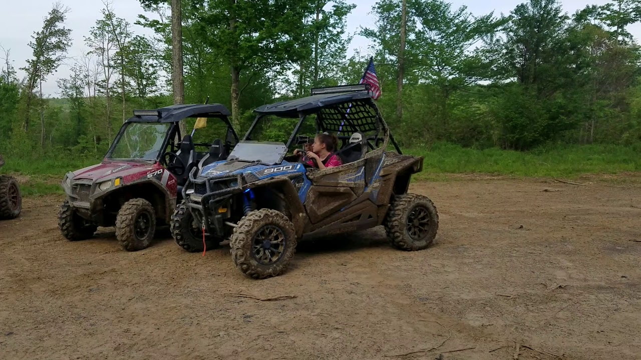 Kid Rzr Racing 12 yr old daughter in RZR 900 S - YouTube