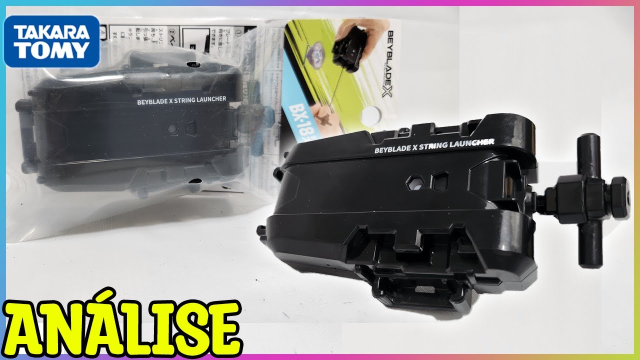 Analisando o STRING LAUNCHER | BX-18 | Beyblade X | Unboxing