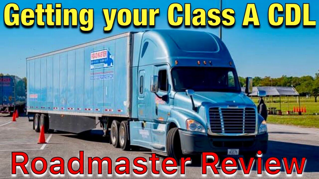 How to get your Class A CDL Roadmaster Drivers School Review YouTube