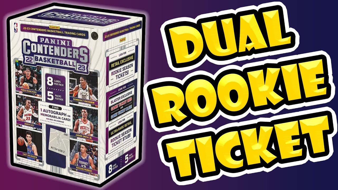 Contenders Basketball Blaster Box (Dual Rookie Ticket!)