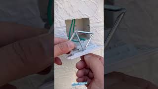 Hidden Expansion Clamp For Hollow Wall Mounting