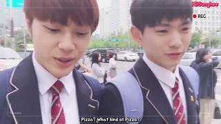 [ENG] Joo Haknyeon - Lee Euiwoong (Hanlim's Line) Off To School Diary 한림즈 학년이와 의웅이의 등교일기