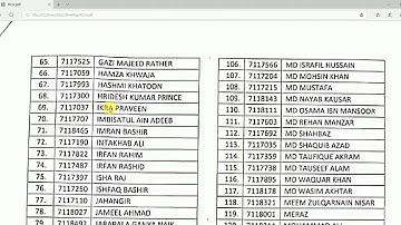 RESULT OF AMU RCA FOR UPSC COACHING 2019 -20