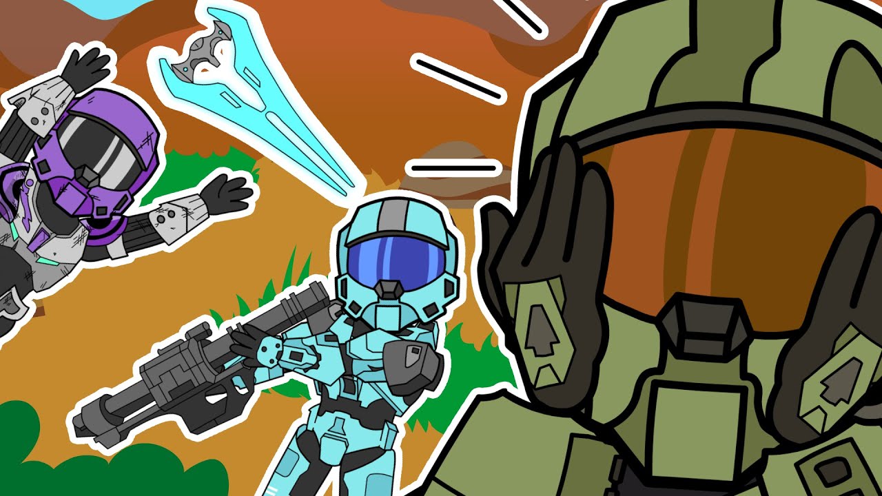 Master Chief's Terrible Kids | Halo Infinite Animated Parody