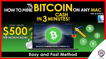 How To Mine Bitcoin Cash On Any MAC | Intel or M1 | BCH | Fast and Easy | Beginner Guide