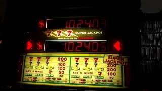 Bally dual-progressive jackpot slot machine - one pull