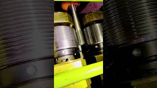The Most Satisfying Thread Rolling Machine! #shorts